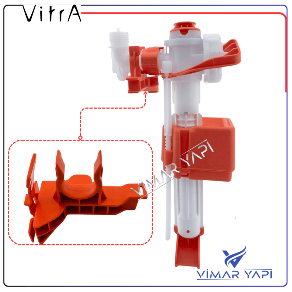 436895YP VitrA Doldurma Grubu Dirsekli 1/2