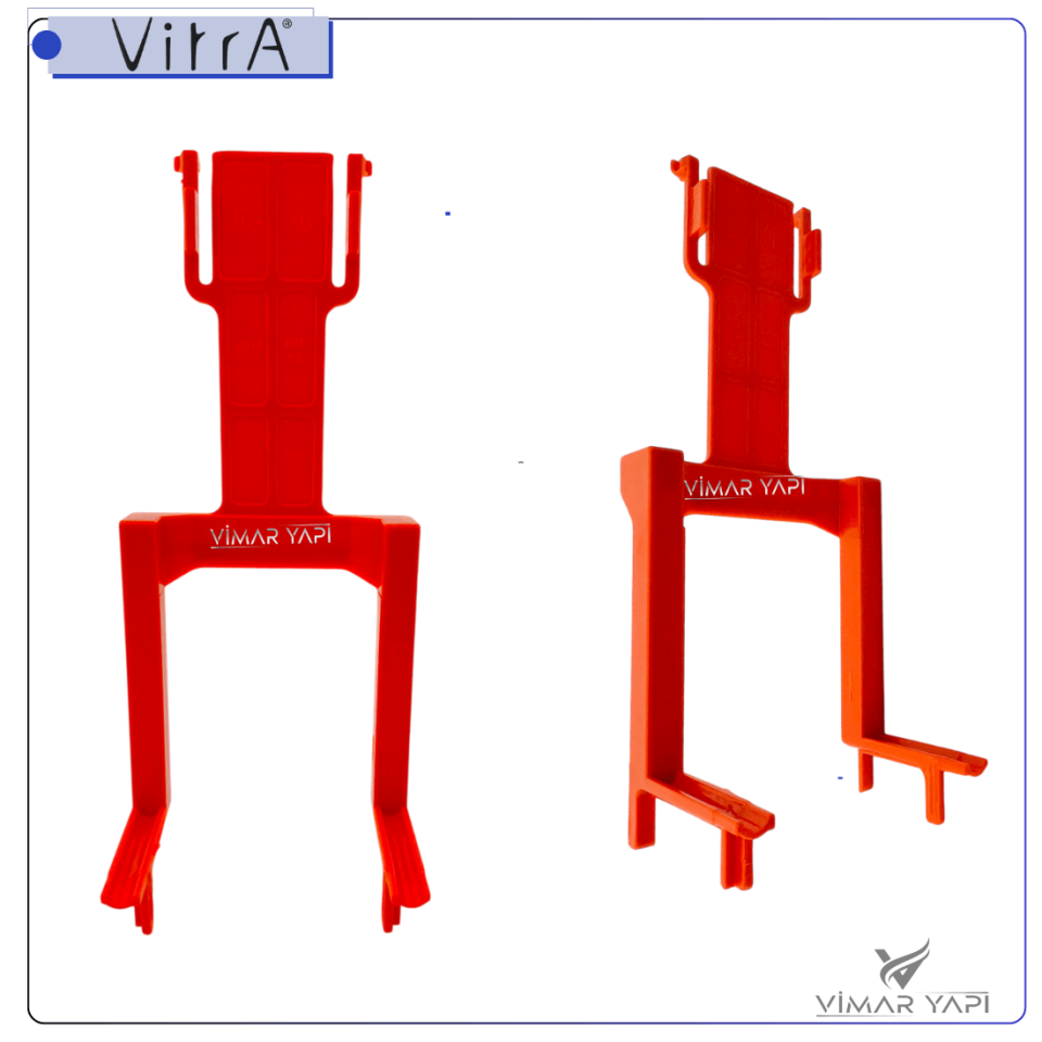 436864YP  Boşaltma Sabitleme Plastiği 8cm Rez Uyumlu