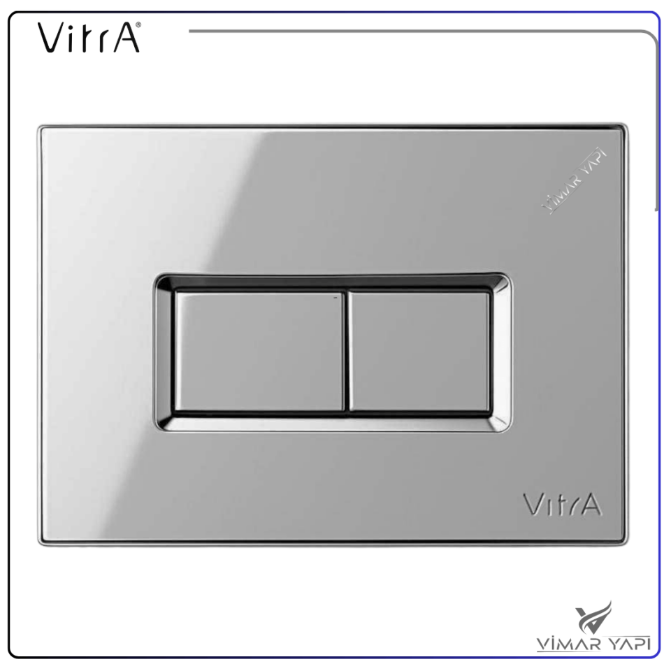 740-0680GR Kumanda Paneli Parlak Krom