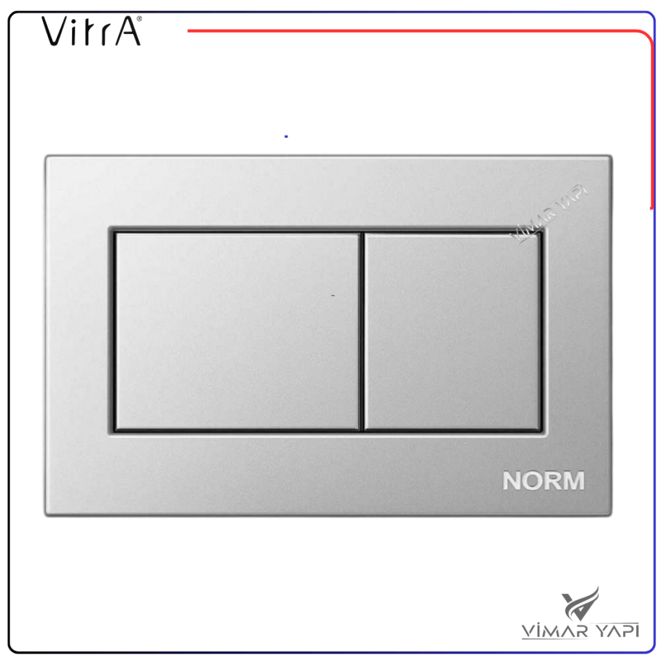 437016YP Kumanda Paneli Mat Krom Norm (ÖnKısım)