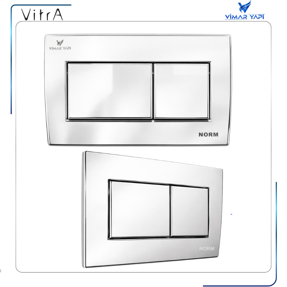 720-0180 Kumanda Paneli-P.Krom Set (Norm)