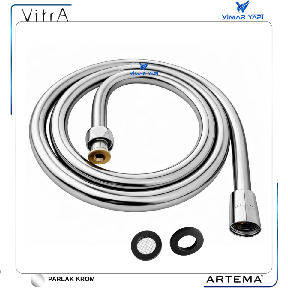 A3342101YP Duş Spiral Chromolux-150 Cm (ACS)