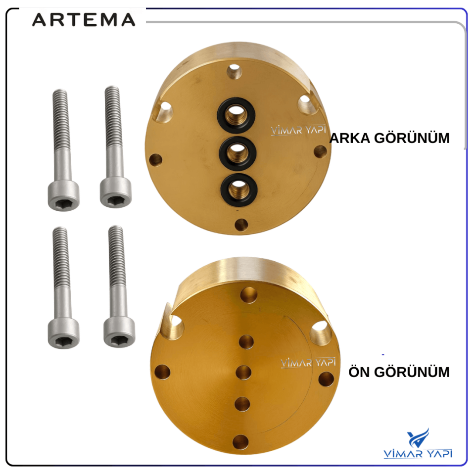 A33313YP 2cm Ankastre Lavabo batarya uzatması (2cm)