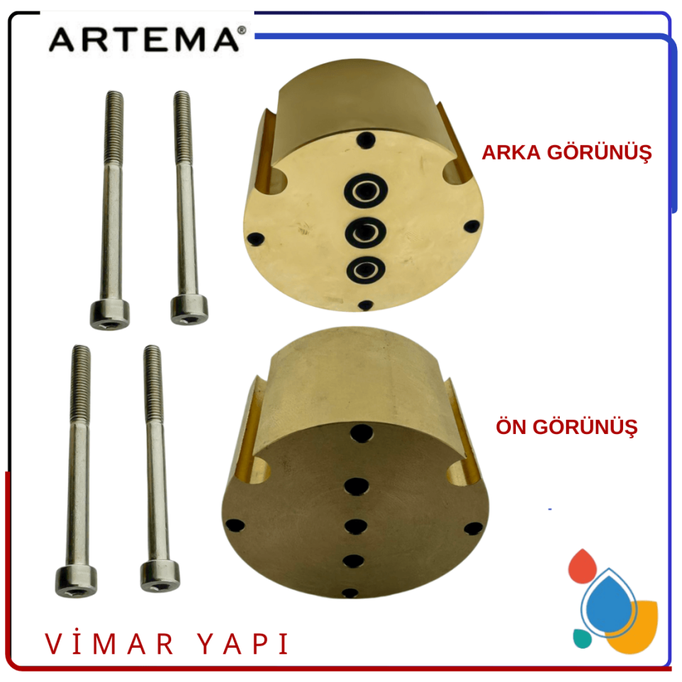 A33313YP Ankastre Lavabo Batarya Uzatması 4 cm (A42230)