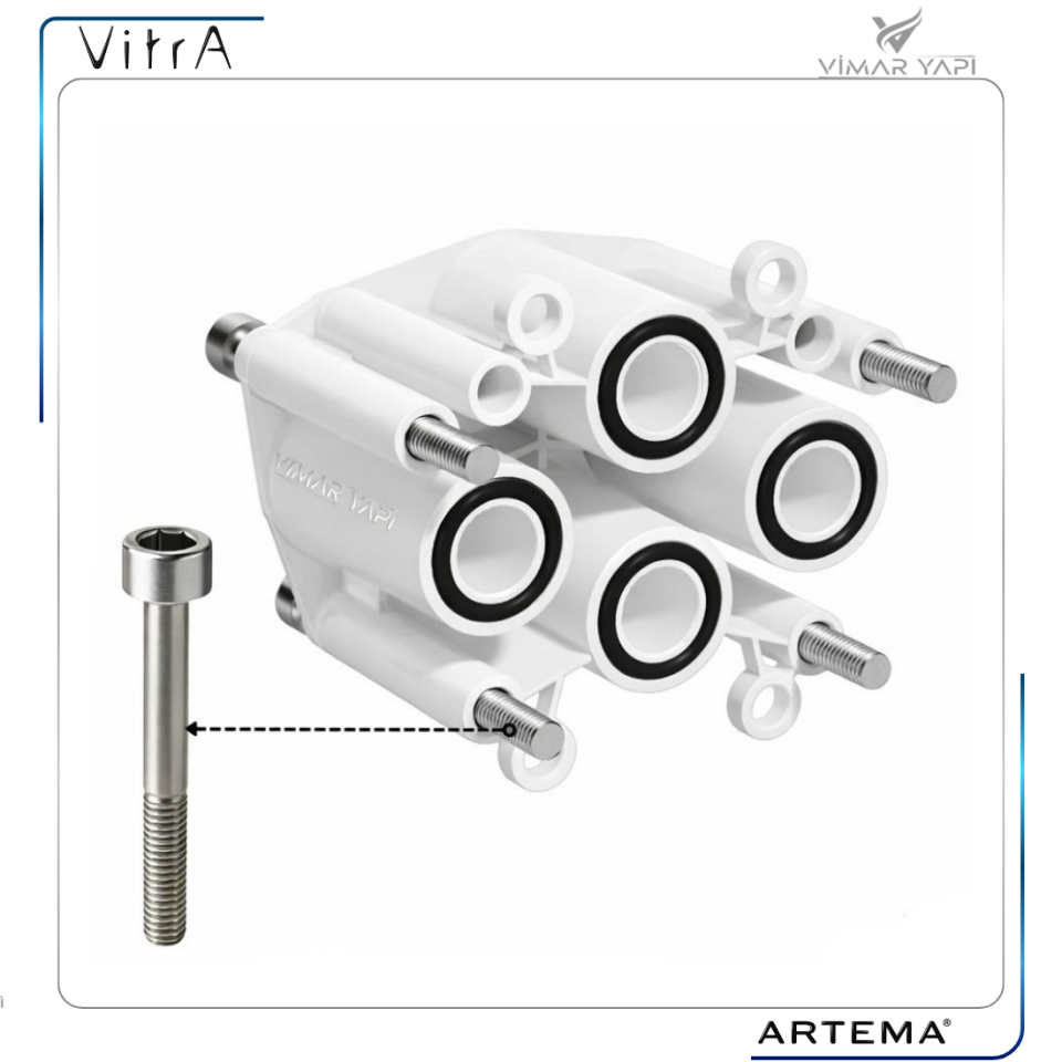 A43525 V-box Uzatma parçası 5Cm