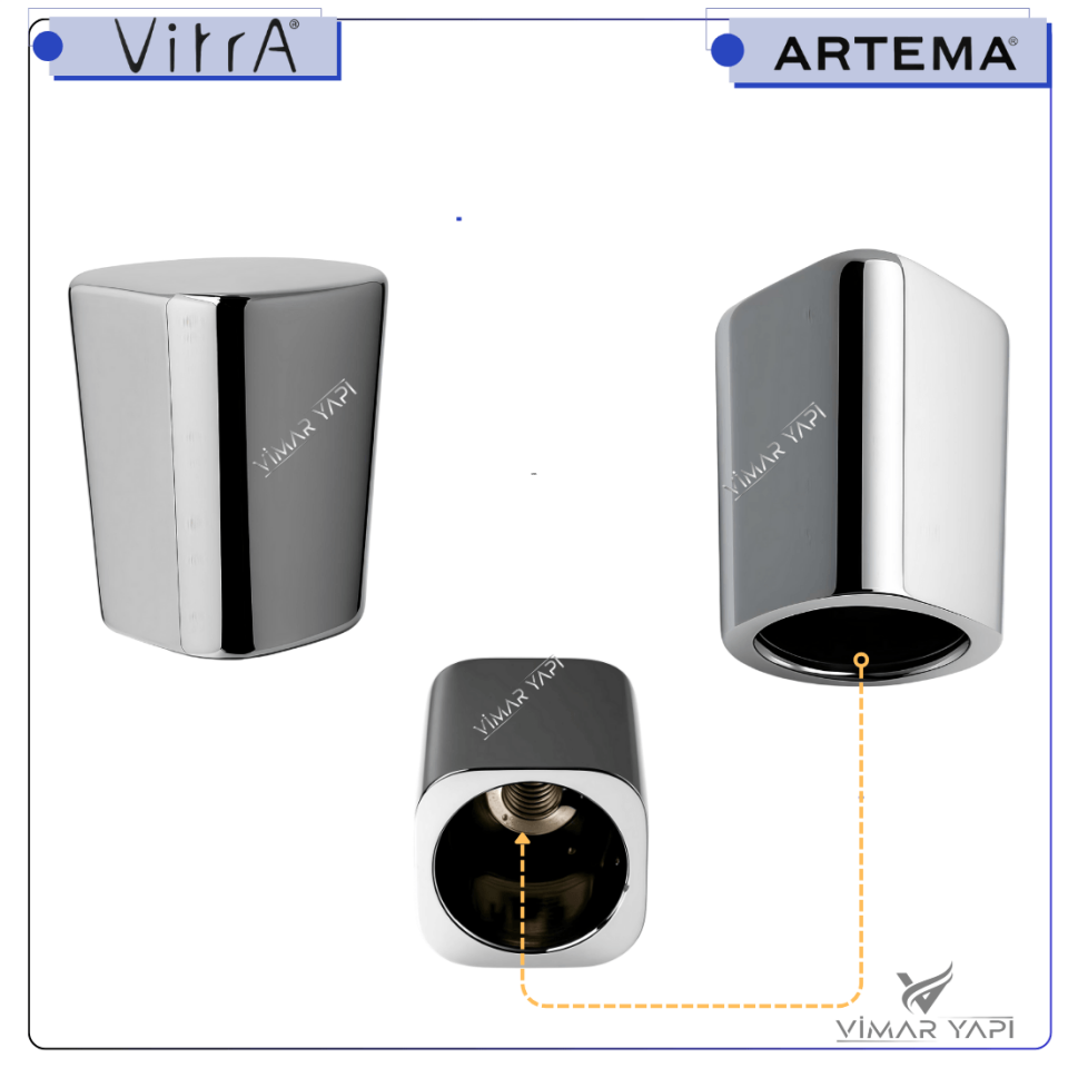 A2641901YP Duş Kumanda Volanı Yeni seri krom