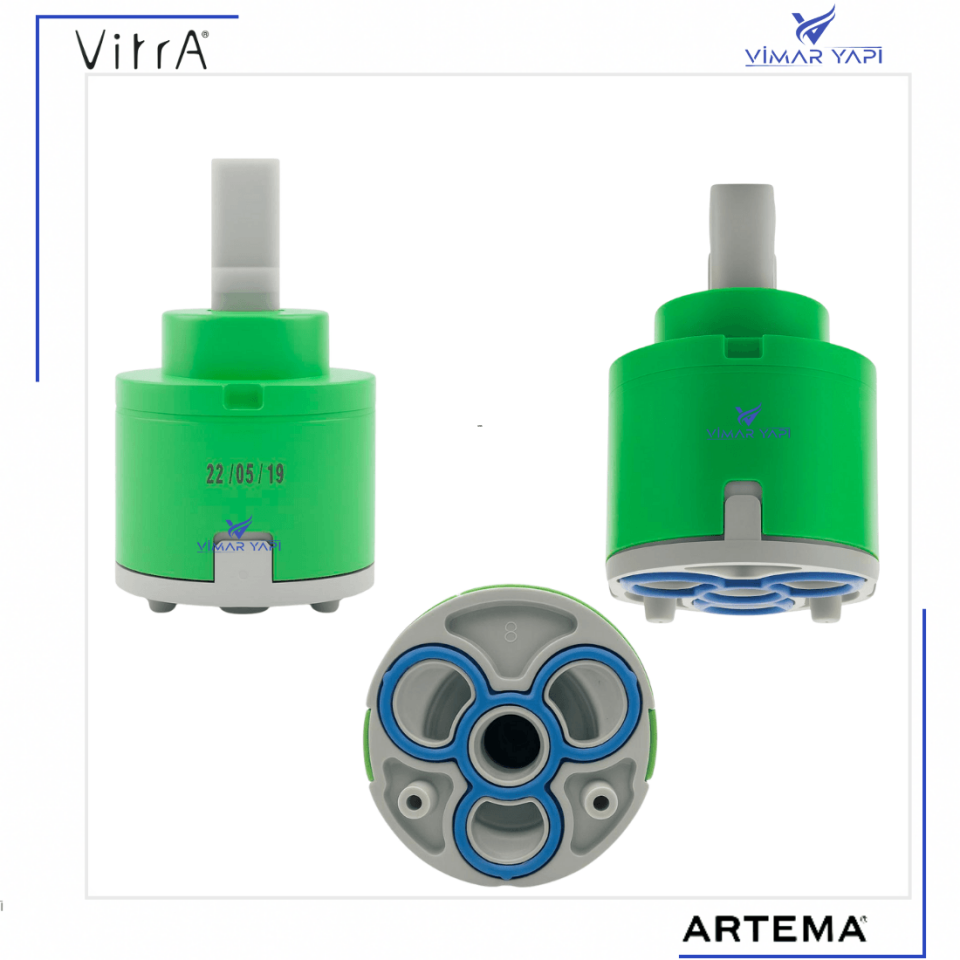 A25135YP Kartuş 3 Yollu Yönlendirici