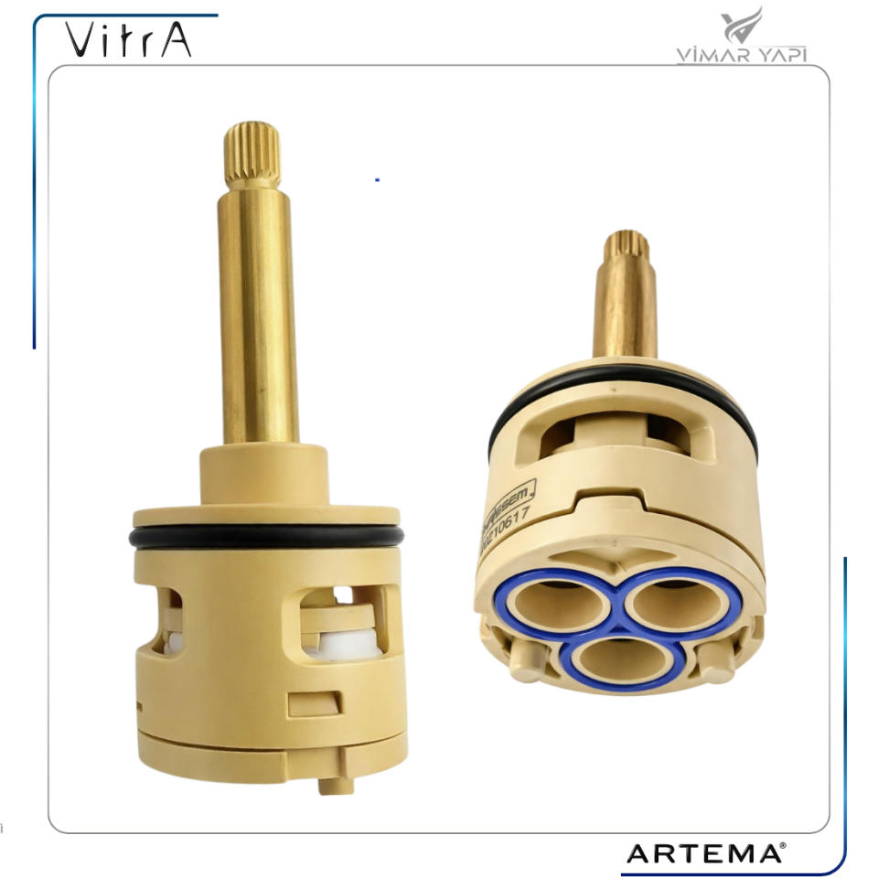 A25105YP 3 Yollu Yönlendirici Kartuşu Ankastre