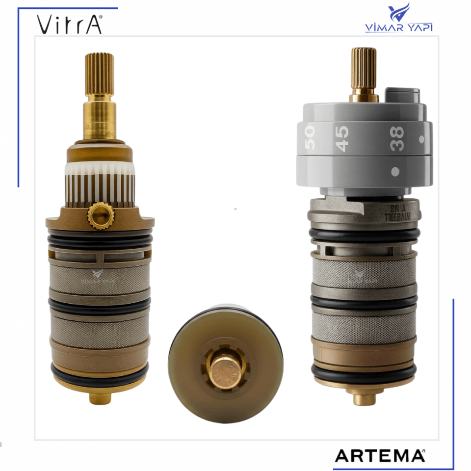 A31781YP Solid Plast Termostatik Kartus