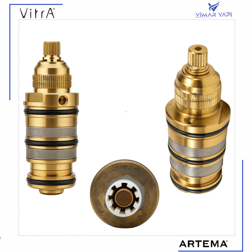 A37207YP Kartuş Termostatik (A47207 Punto Termostatik Bat Uyumlu)