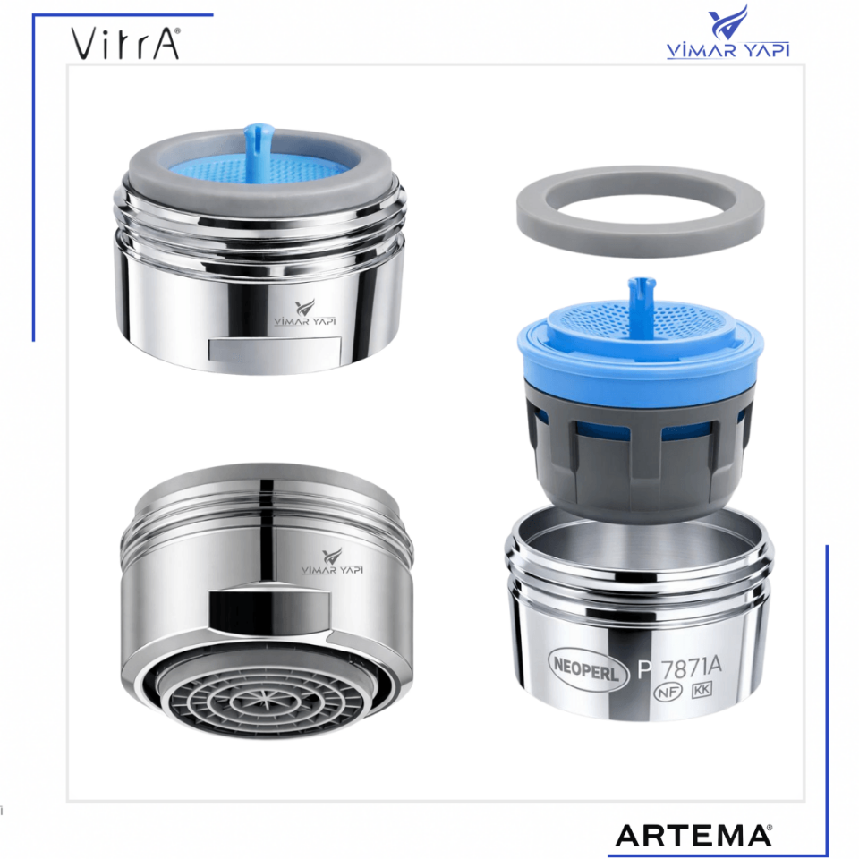 A3304801YP Perlatör M24x1 Cascade SLC Dak 5l Kreç Kırıcılı