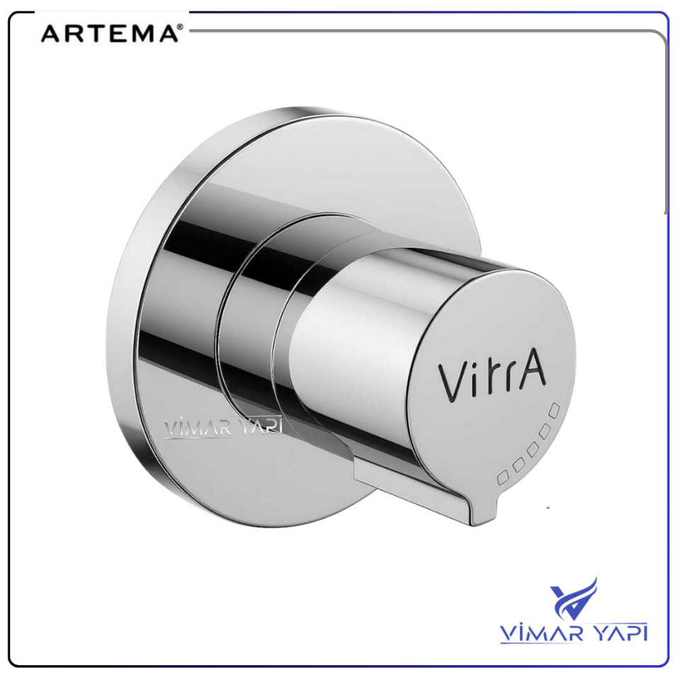 A41461 Ankastre Stop Valf Sıva üstü