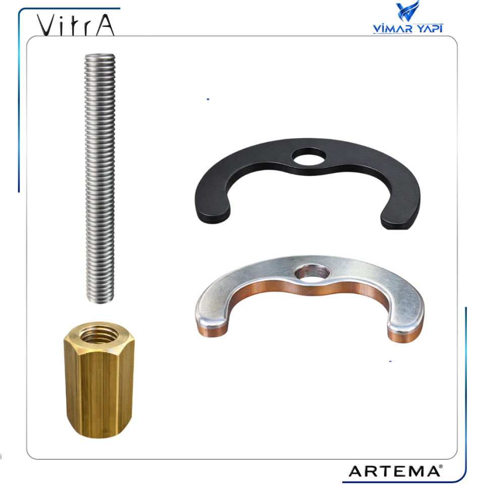 A33310YP Gr. Tespit Plaka+Saplama M8/L=110