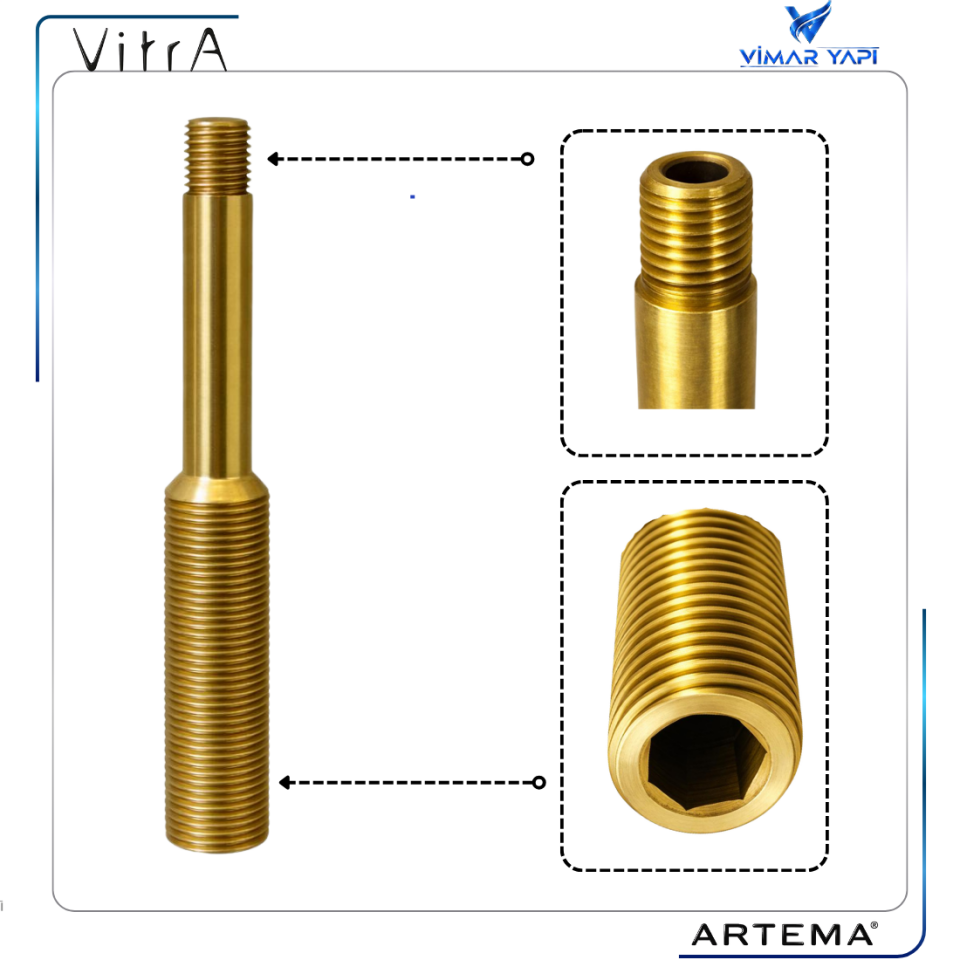 A2522040YP Tespit Saplaması M10x1/M15x1 (Eski seri)