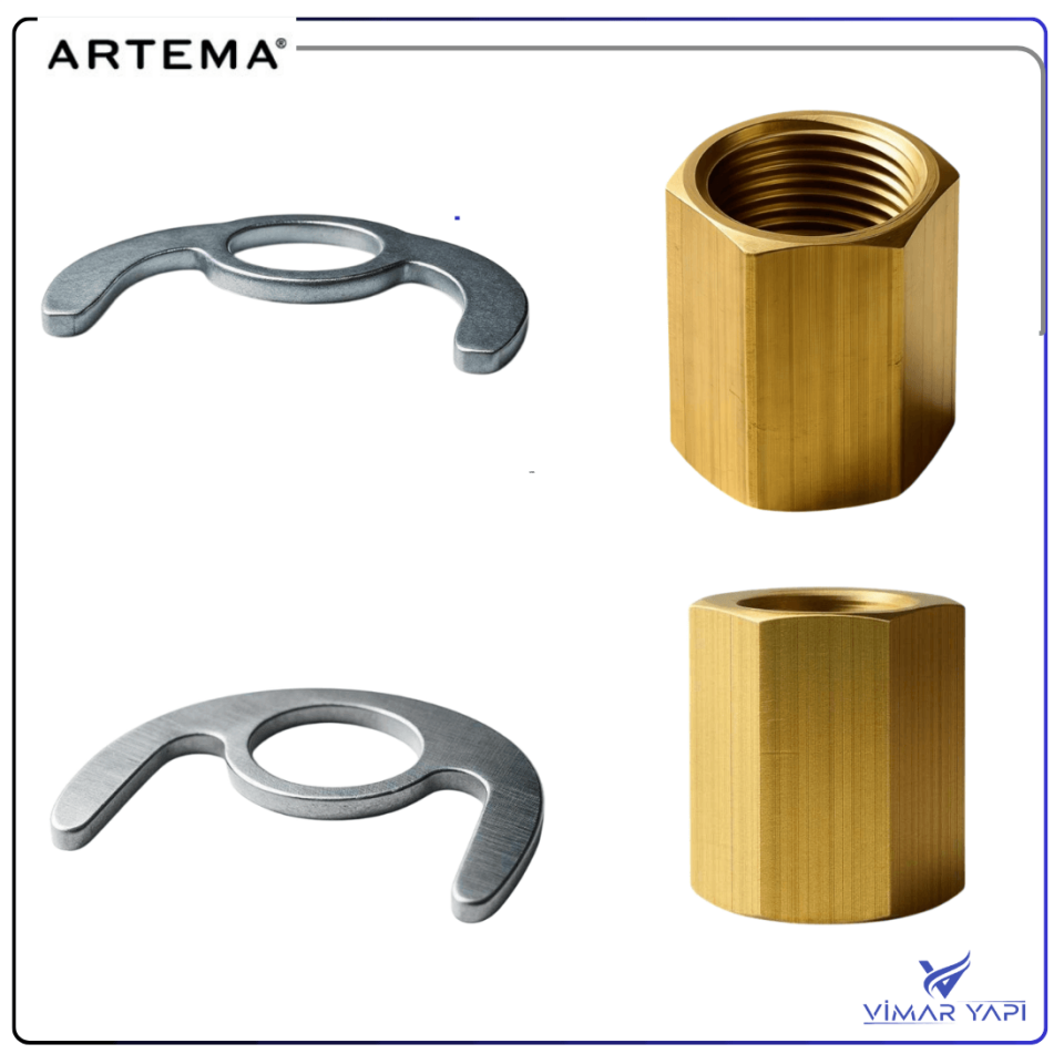 A2218340YP Tespit Plakası Pull Out A2218240YP Tespit Somunu M15x1