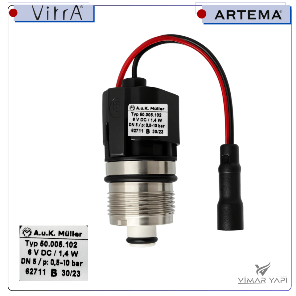 A24822YP Fotoselli Lavabo  Bat Selenoid valf A:K Eski Seri