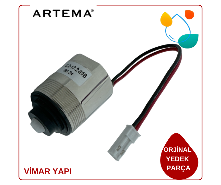 A33268YP ARTEMA- Selenoid Valf Lav.b. Fotosel Grup