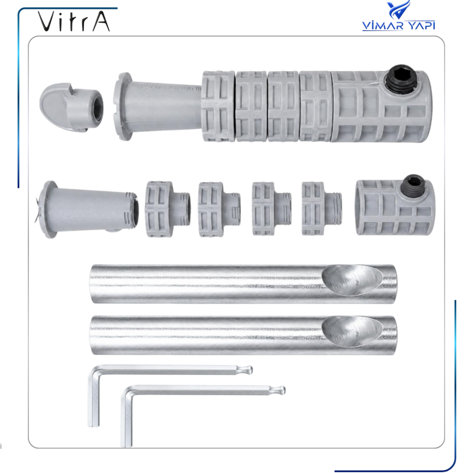 310892YP1TE Asma Klozet Kolay Montaj Seti 135mm