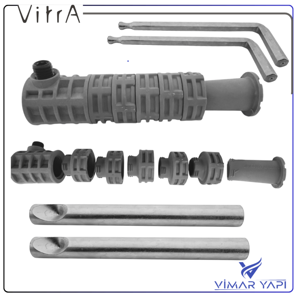310893YP1TE VitrA-V-Fit montaj seti, 150 mm 4328-9808