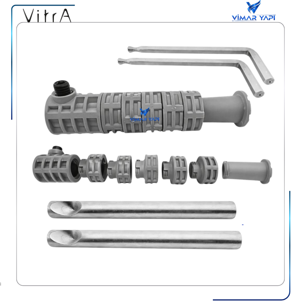 310893YP1TE VitrA-V-Fit montaj seti, 150 mm 4328-9808