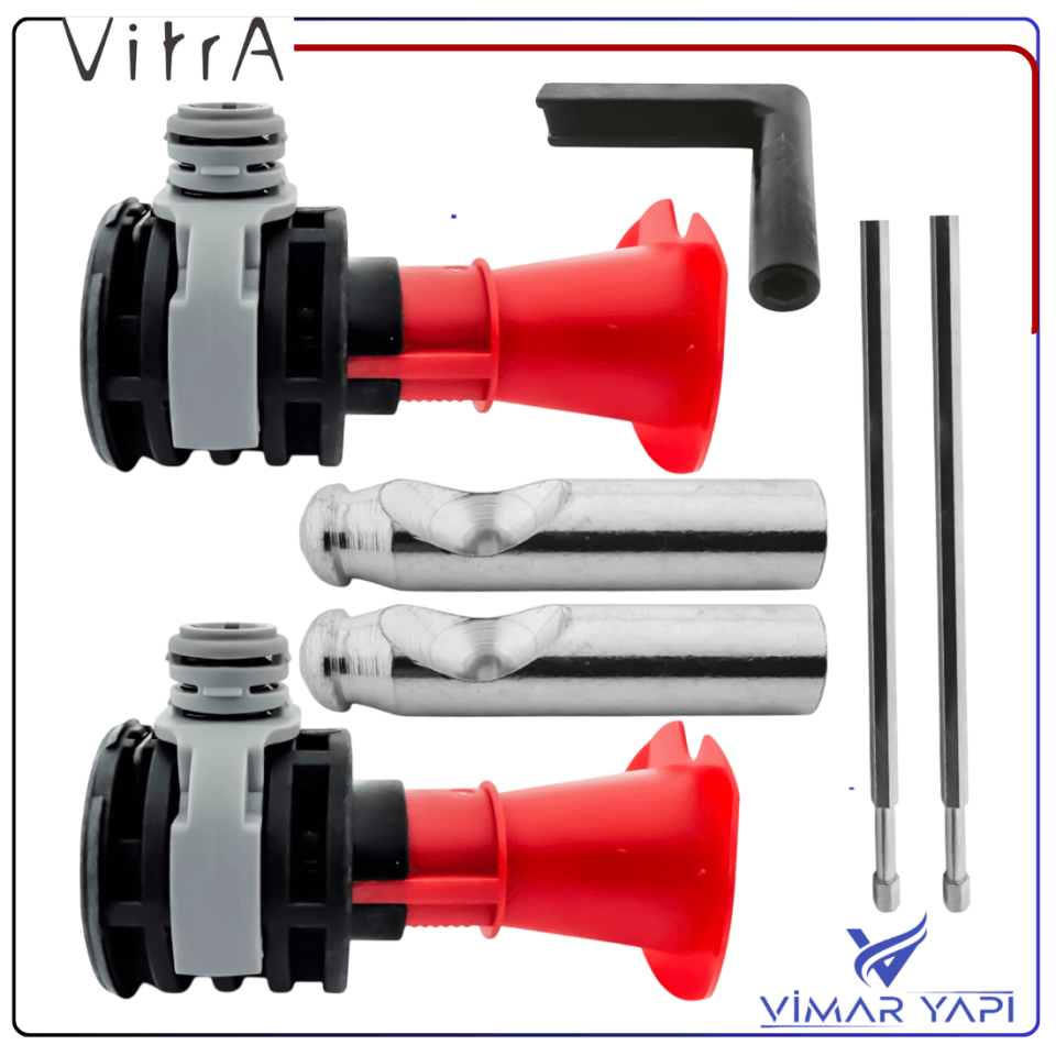 316565YP1TE VitrA-Fischer Montaj Seti Y.Alttan 178mm Y.P.