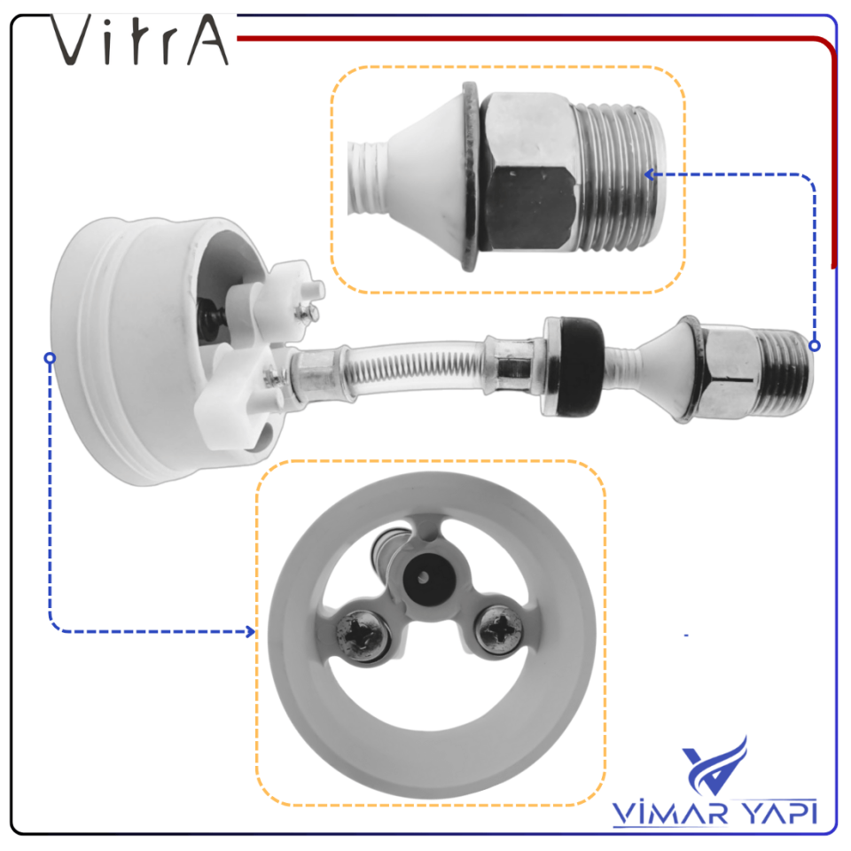 325076YP1TE Rimex Rozet taharet borusu-55mm