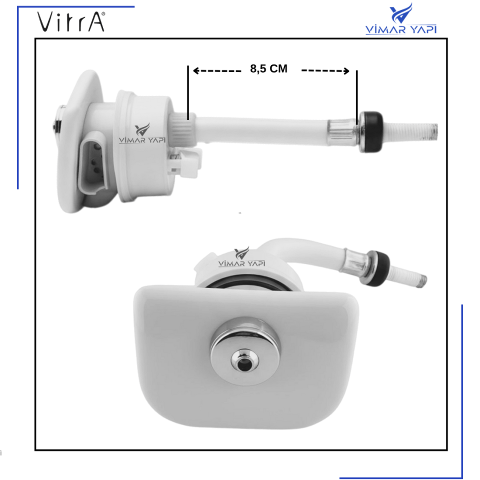 639360YP1TE Rim-ex Yeni Rozet-E85 mmTaharet Setli