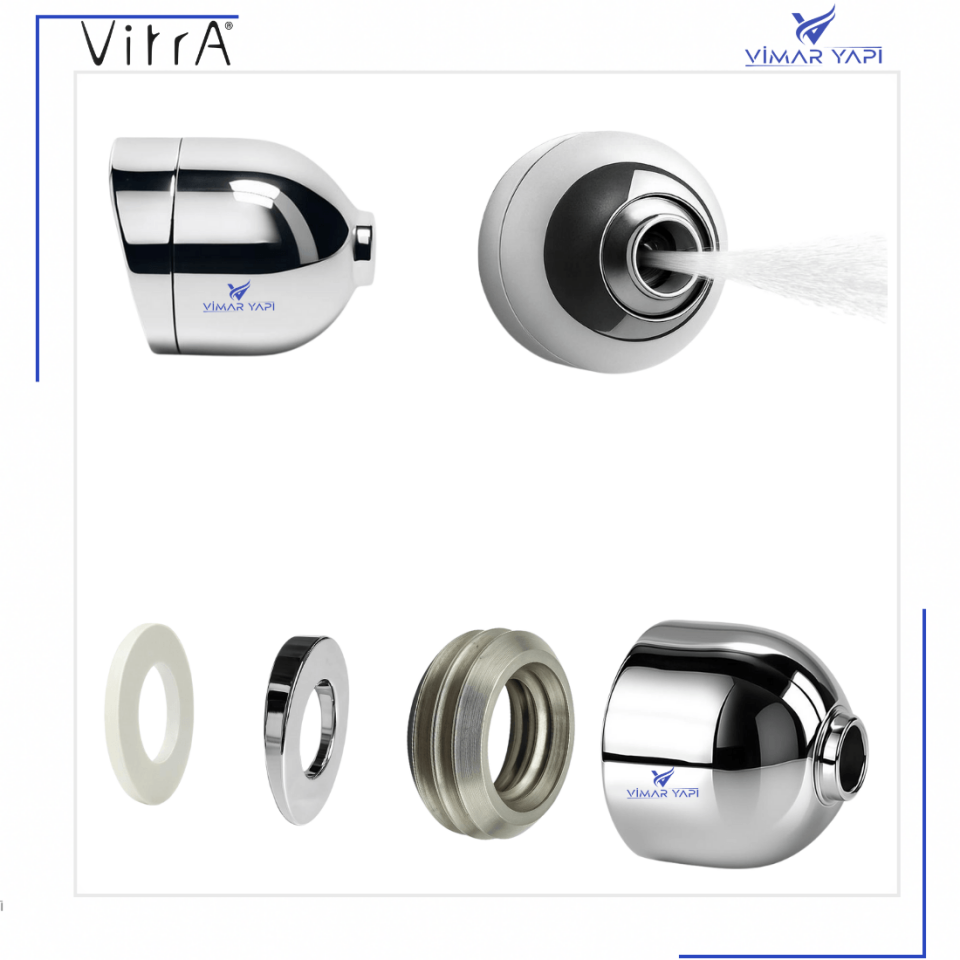 311464YP1TE Taharet Ucu Fıskiye Ayarlı Krom(TK8°)