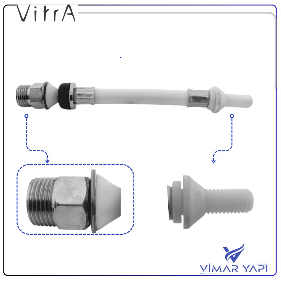 311343YP1TE VitrA- A120mm Asma Klzt Tip TaharetHortumu