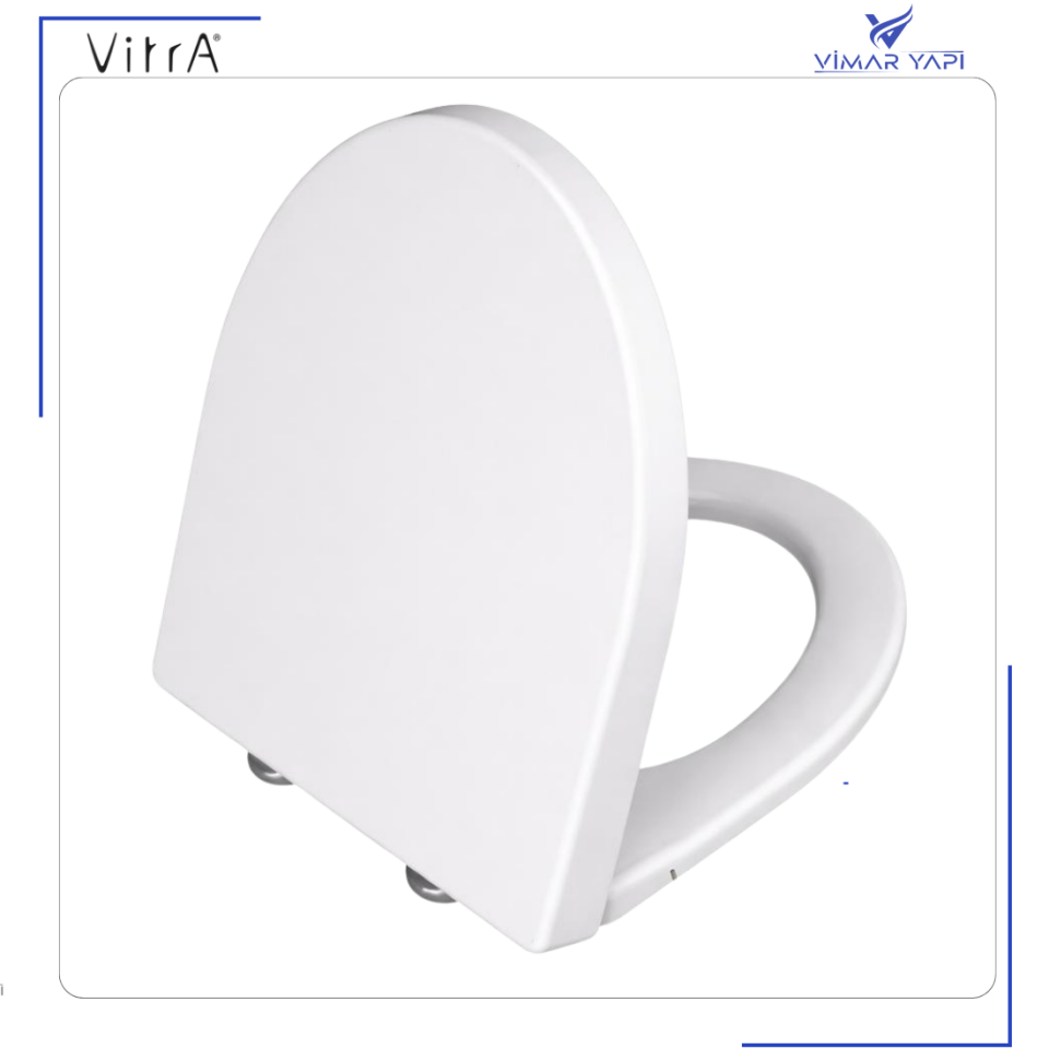 97-003-009 Vitra Form 500 Klozet Kapağı, Yavaş Kapanır
