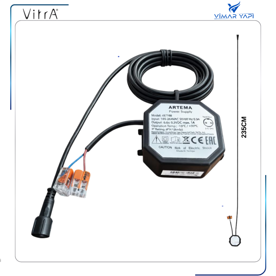 437188YP Gömme Rezervuar Elektrik Trafosu Trafo 230V / 6V