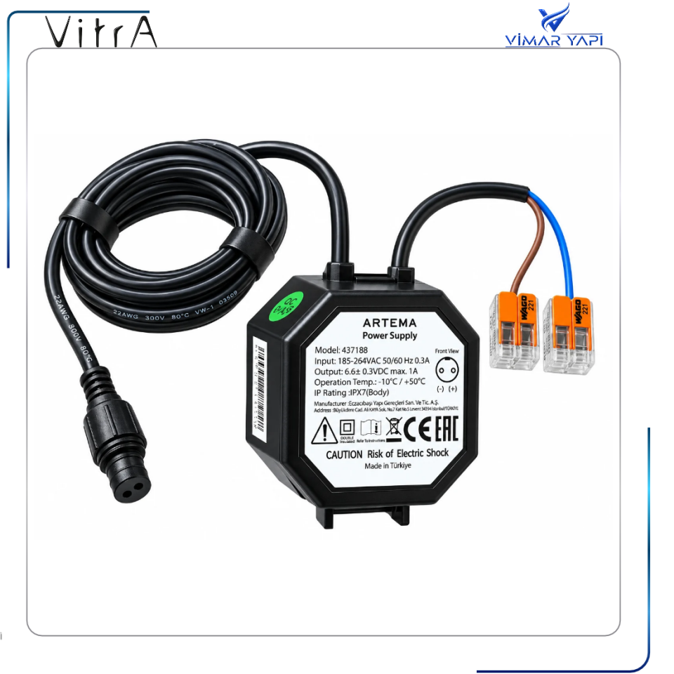 437188YP Gömme Rezervuar Elektrik Trafosu Trafo 230V / 6V