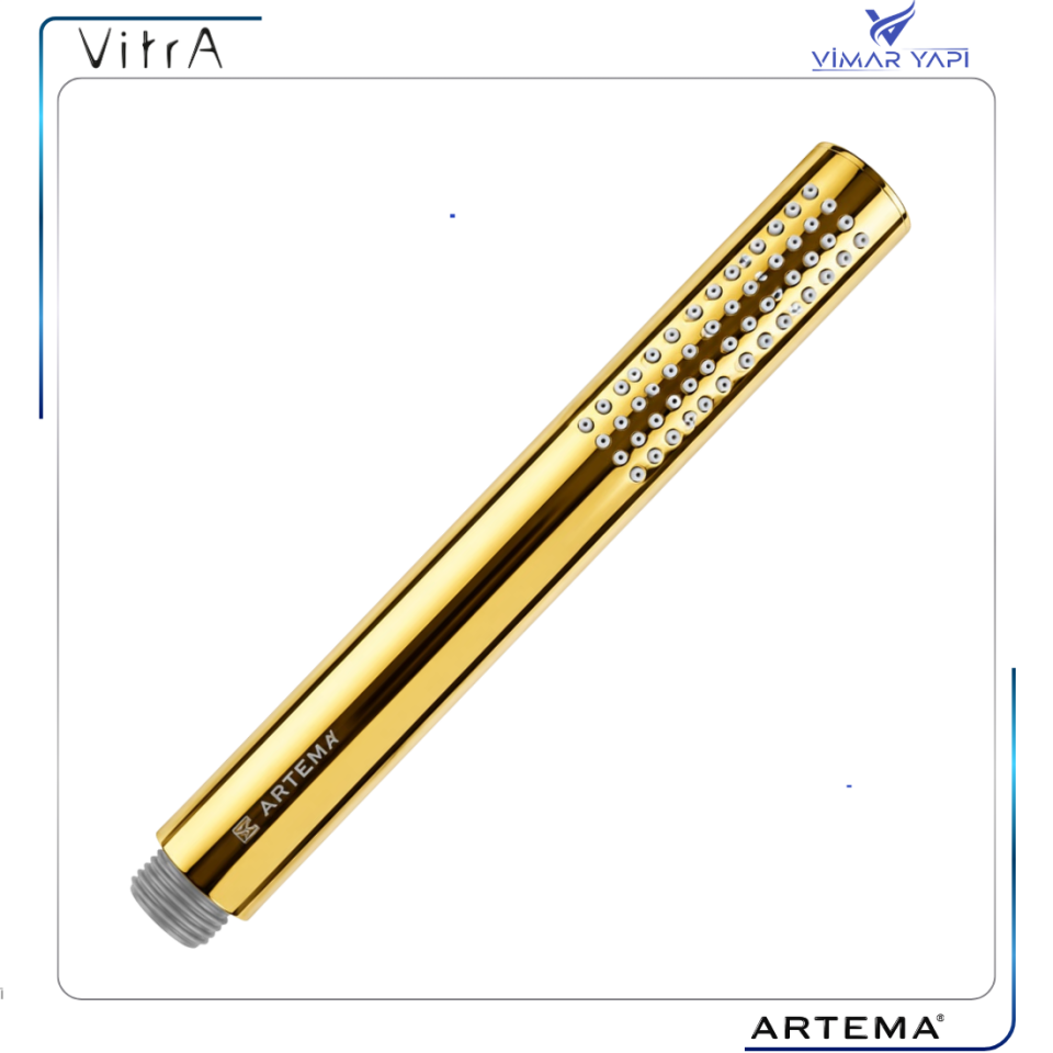 A3302423YP El Duşu Gold Silindirik