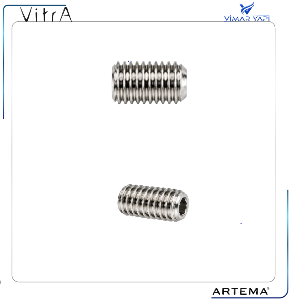A22972YP Vida M4x8 DIN 916 Inox Setskur