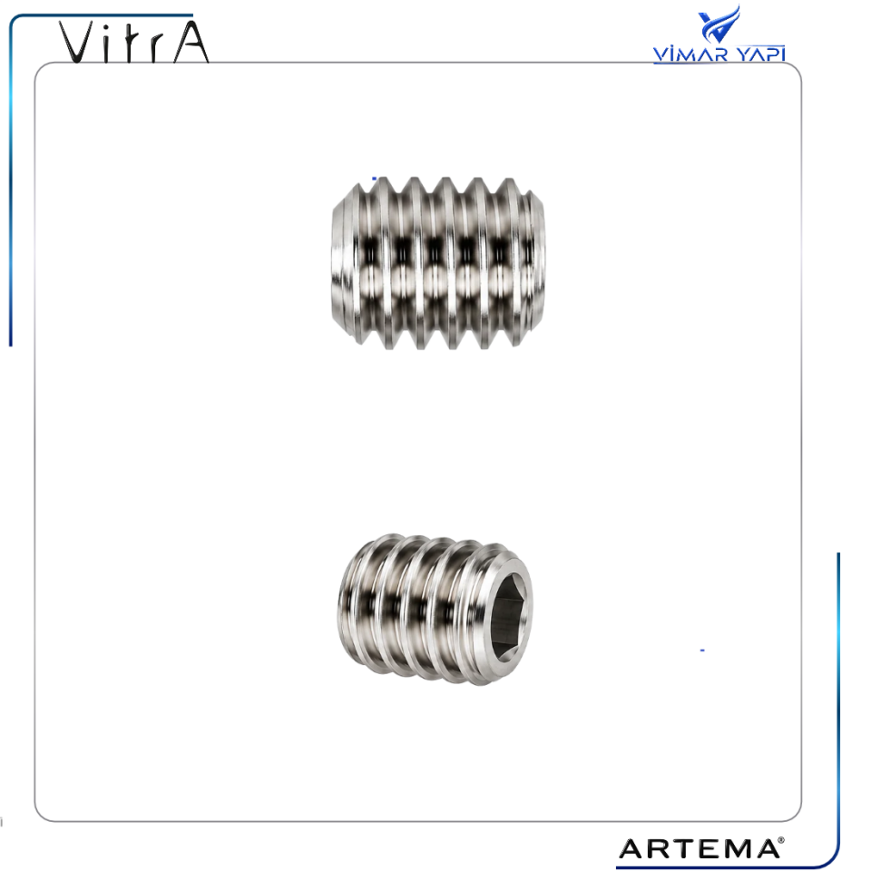 A27280YP  Vida M4x4 DIN 916 Inox Setskur